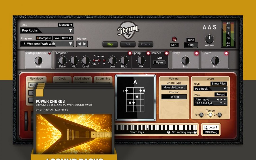 APP Strum GS-2 inkl. 4 Sound Packs