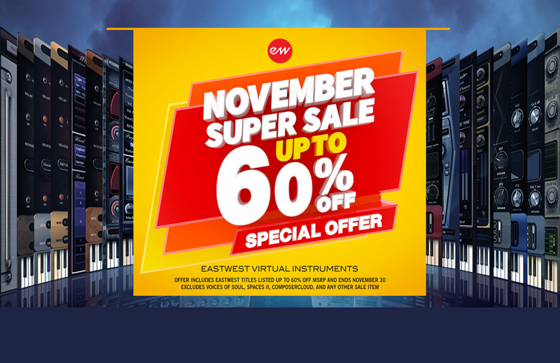 EastWest November Deal -60%