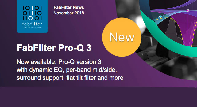 FabFilter veröffentlicht den Pro-Q3