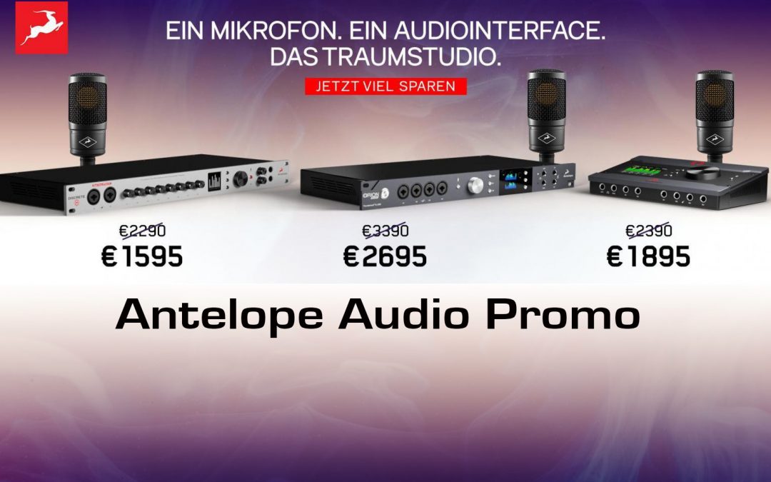 Antelope Promo – Audio Interface inkl. Edge Solo
