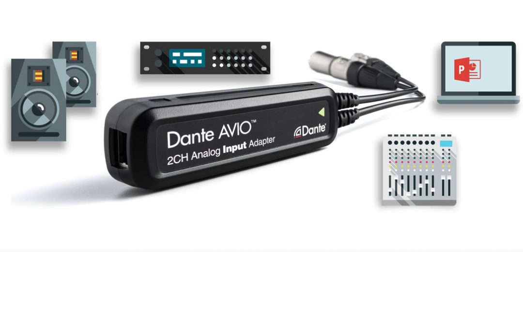 Dante AVIO Adapter von Audionate