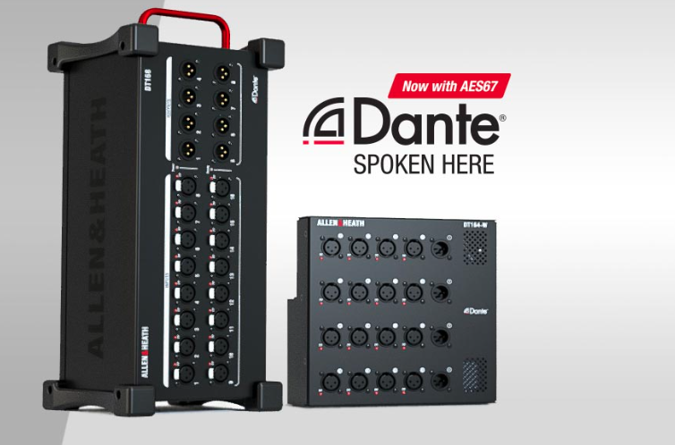 Allen&Heath DT168 Dante Expander