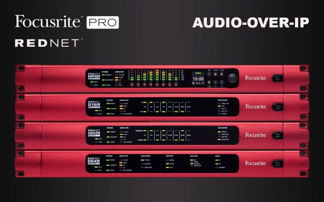 Audio-over-IP mit Focusrite Rednet