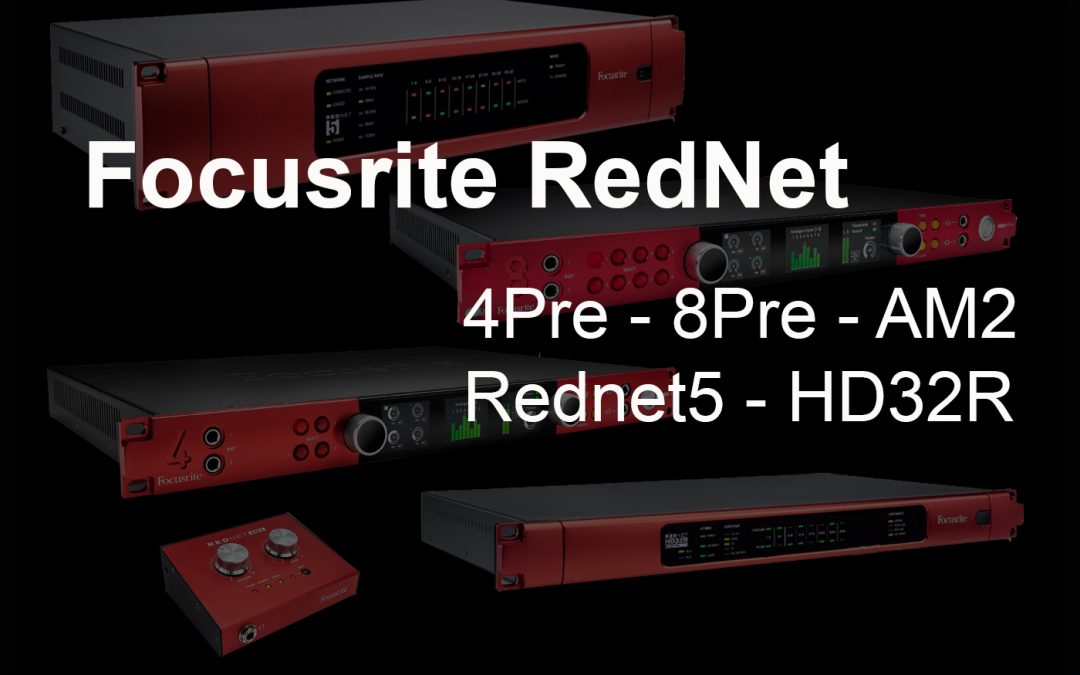 Focusrite Rednet für ProTools HD