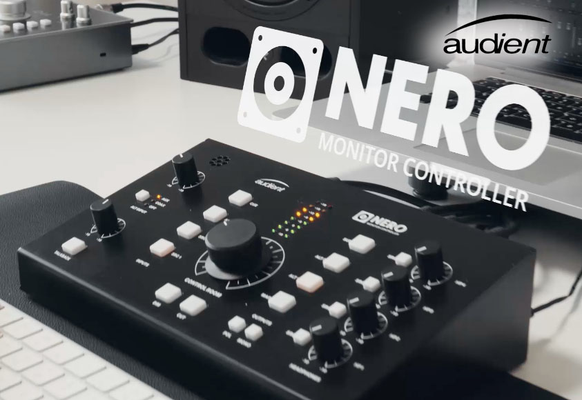 Desktop Monitor Controller von Audient