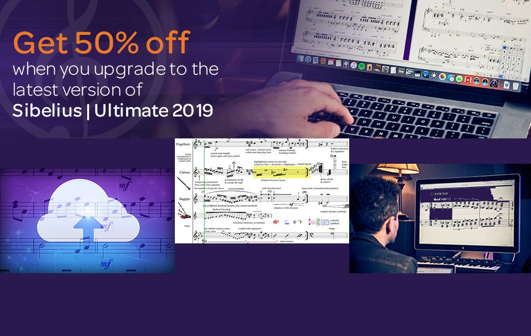 Supportplan „Wiedereinstieg“ für Sibelius Ultimate um 50% reduziert