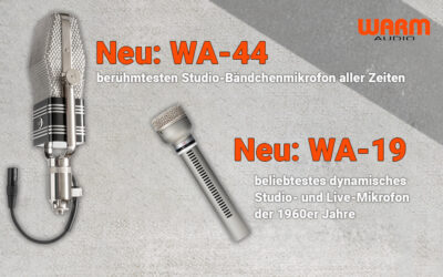 NEU: Warm Audio WA-19 und WA-44